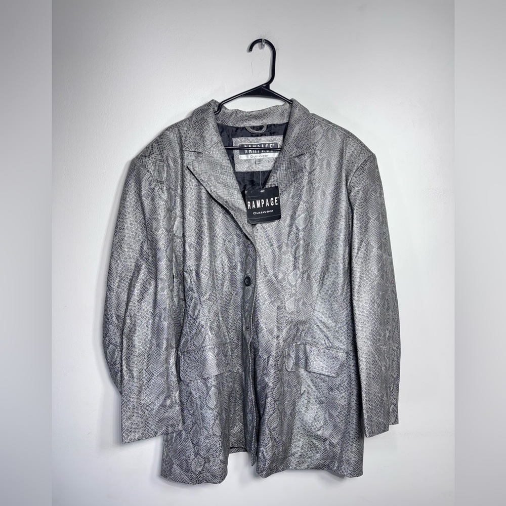 Rampage Black and Gray Jacket